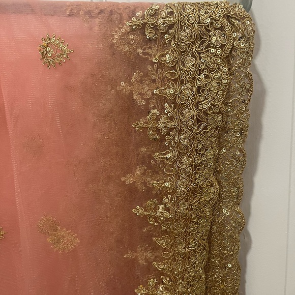 ✨Pink and Gold Indian Lehenga✨ - Picture 16 of 16